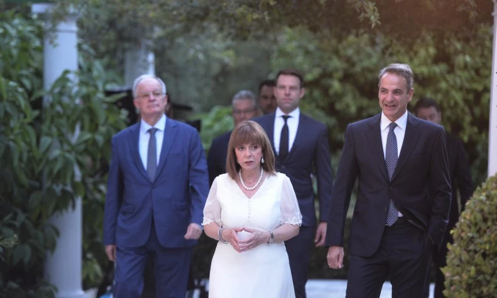 Μητσοτάκης στο Προεδρικό: Τι είπε για τον Επίτροπο, Ολυμπιακούς Αγώνες και Κομισιόν